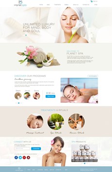 Planet Spa Website